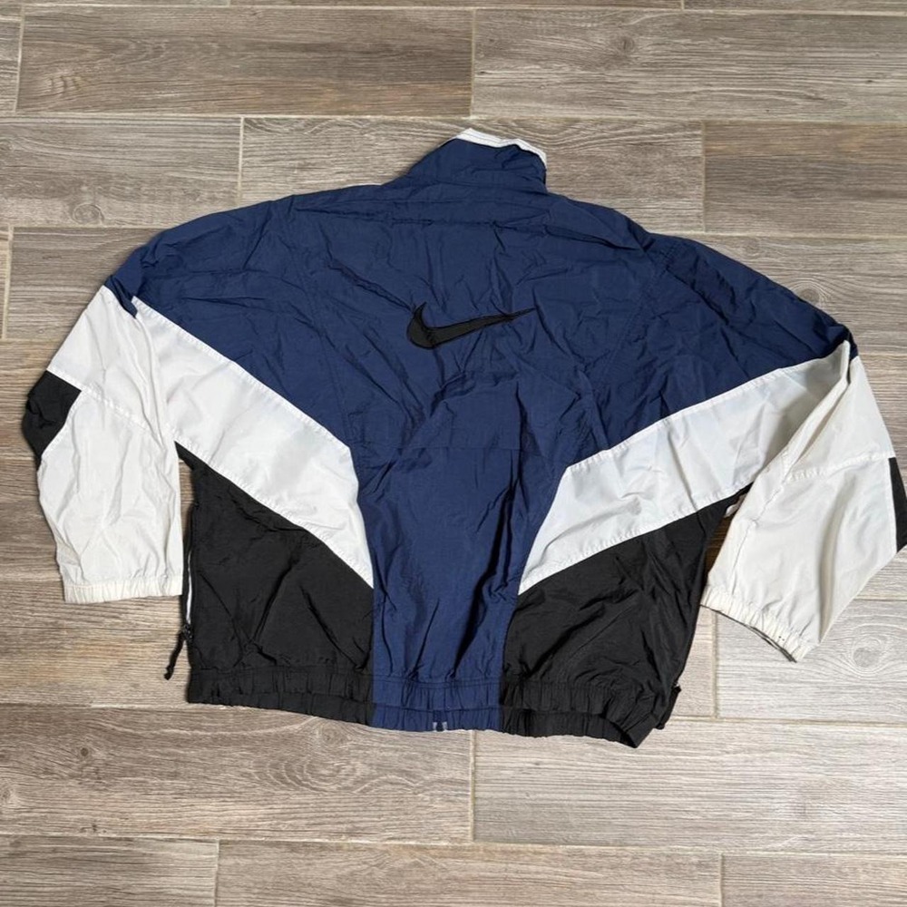 Vintage 90s Nike center swoosh windbreaker zip up jacket size XL